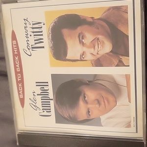 Back to Back Hits Glen Campbell and Conway Twitty